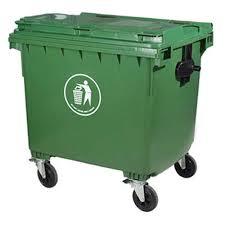 Pole Mounted Double & Single Dustbin