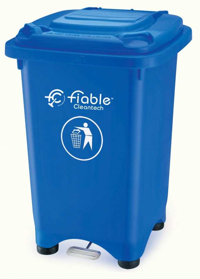 Pole Mounted Double & Single Dustbin