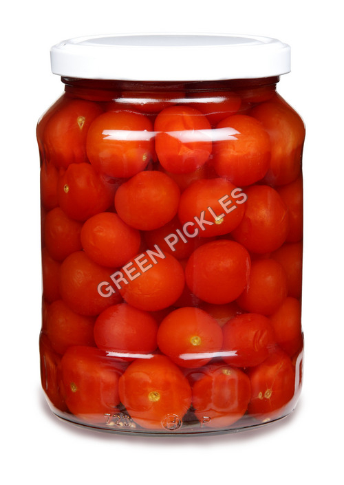 अचारड बनाया हुआ चेरी टमाटर