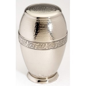 Brass & Aluminum Urn Set - 10" Height, 200 Cu In Volume | Handcrafted Artisans, Heart & Keepsake Included