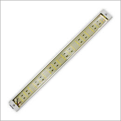Waterproof LED Strip Light - Aluminum, 12 Inches | 15W, 12V/24V DC, 6000K Brightness, IP65 Rated, Easy Installation