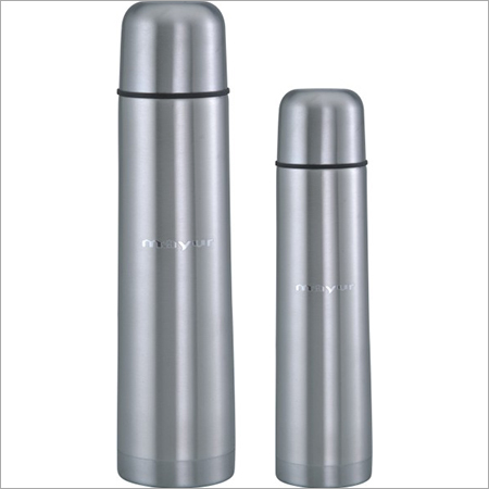 Silver Thermos Flask 1 Litre