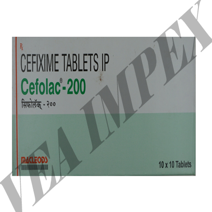 Cefolac 200 Mg - Drug Type: General Medicines