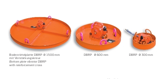 Ramming Vibrator - Color: Orange