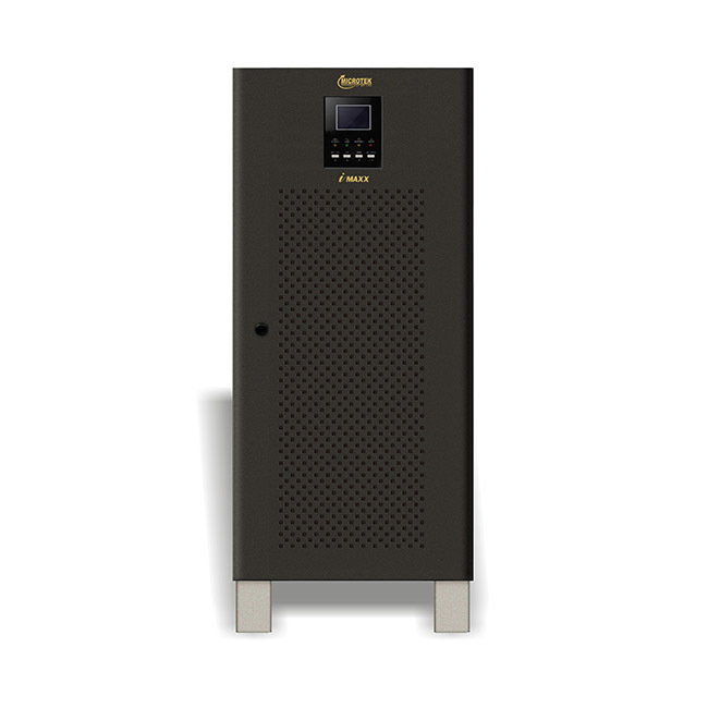 Microtek Online Ups - 3 X 380/400vac Output, Adjustable Voltage Range 285-475vac, Pure Sine Wave, 0 Ms Transfer Time, Black, 821x432x1159 Inch, 241kgs