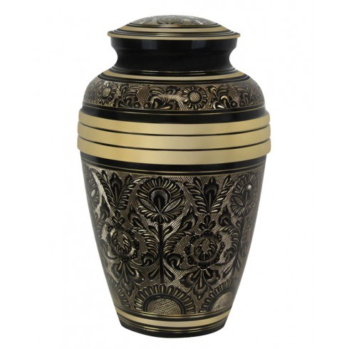 Brass Antique Engraving Urn