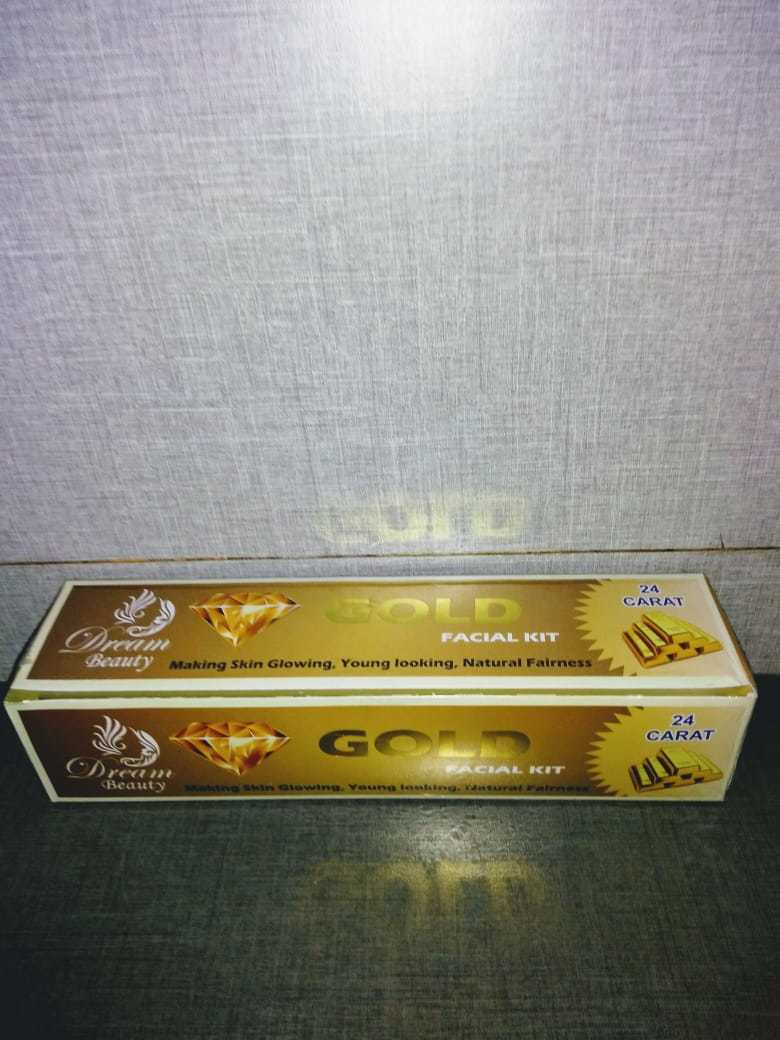 Safe To Use Gold Facial Kit