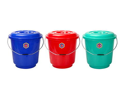 Green 18 Ltrs Plastic Bucket