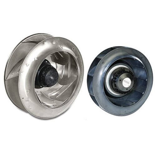 पिछड़े घुमावदार पंखे