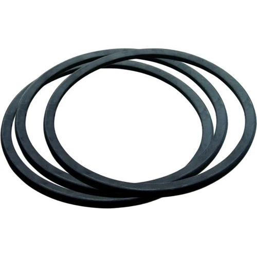 Corrugated Rubber Gasket - Hardness: 30-60 Shore A