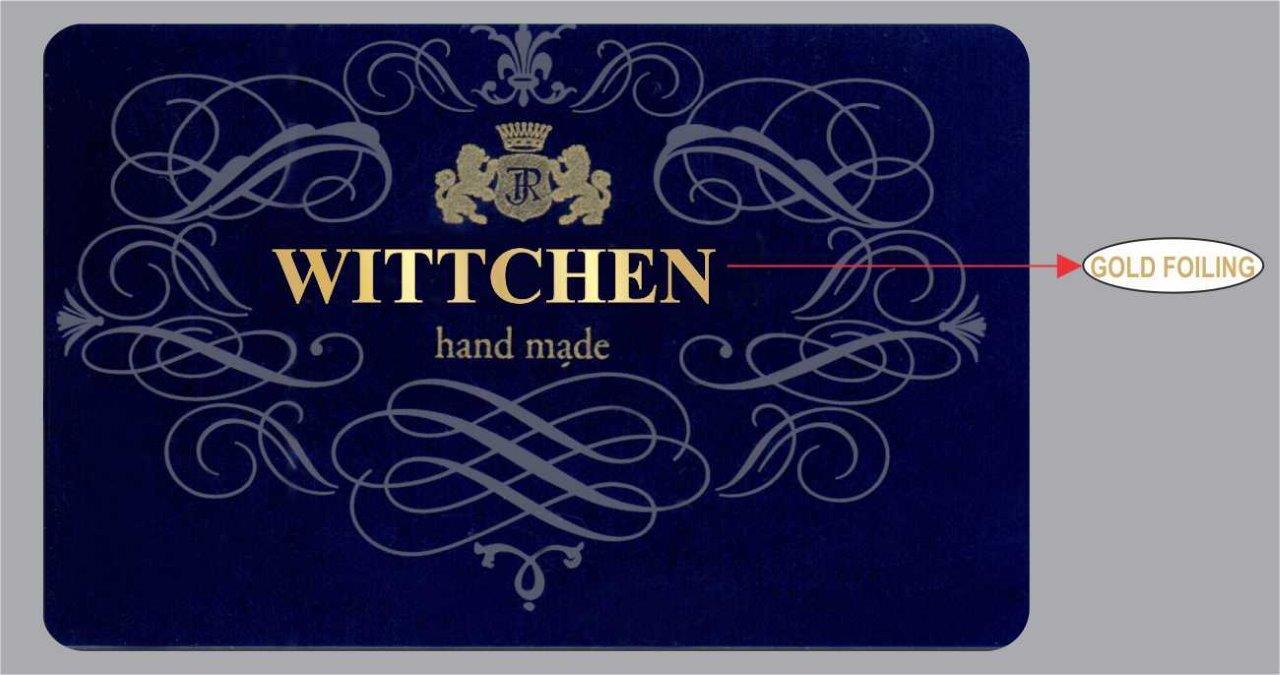Gold & Silver Foil Printed Smart Cards - Pvc, 85x54 Mm, 0.8 Mm Thickness | Multi-color, Matte Or Glossy Finish, Water Resistant