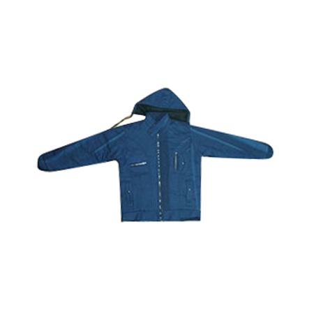 पुरुषों का हुड वाला फुल स्लीव्स विंटर जैकेट