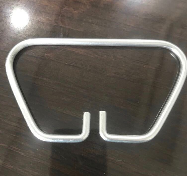 Tin Container Handle - Stainless Steel 10x1.5x0.5 Inches | Polished White Finish Lightweight And Durable Design