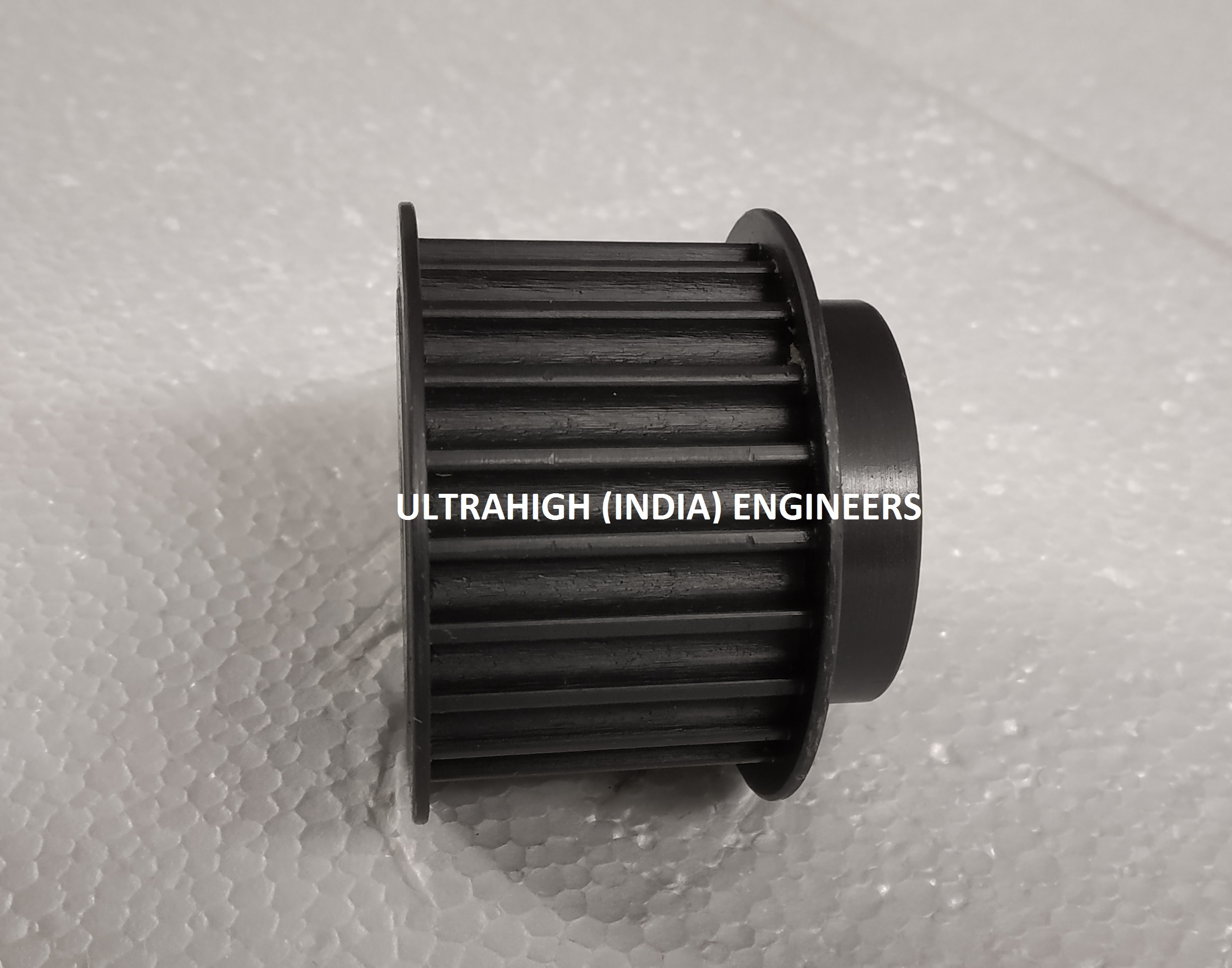 Avm Timing Pulley - 22 Teeth, 8mm Pitch, 20mm Width | Aluminum & Mild Steel, Designed For Industrial Applications