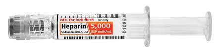 Heparin Injection - Physical Form: Powder