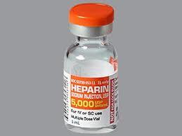 Heparin Injection - Physical Form: Powder