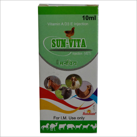 Sun-Vita Vitamin Injection Veterinary Drugs