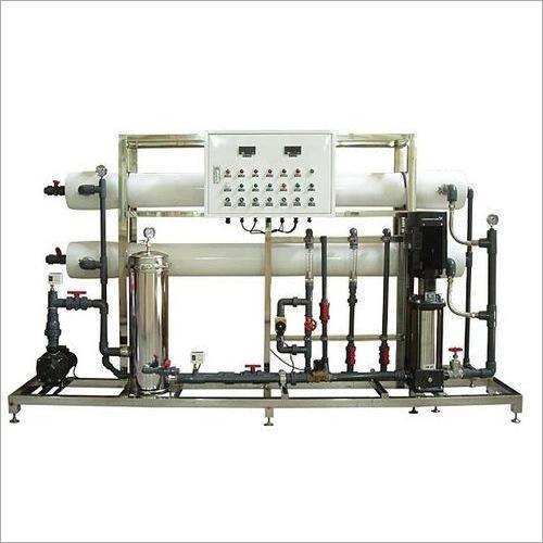 2000 LPH Industrial RO Plant - FRP & SS, Semi Automatic Electric Drive | Excellent Recovery Rate, High Dirt Retention, Removes Foul Odor & Heavy Metals