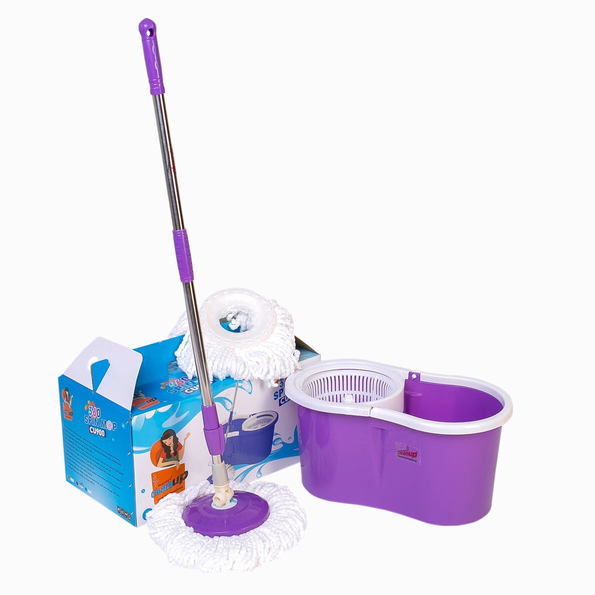 Spin Mop Application: Utensil Cleaning