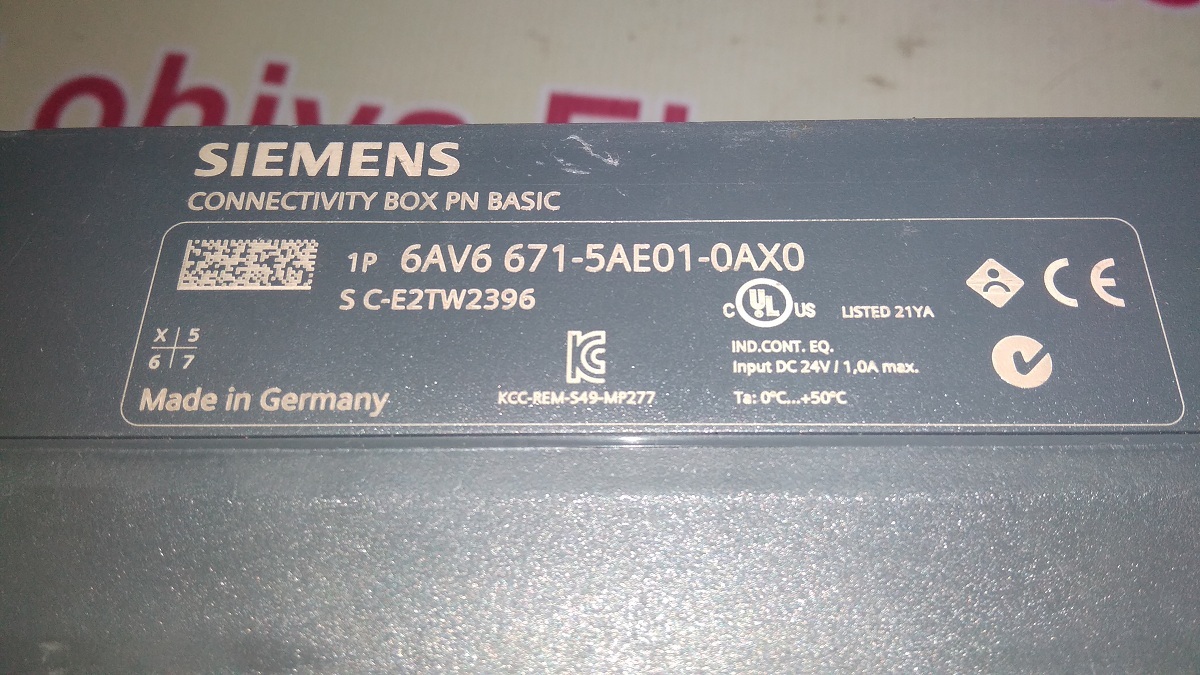 Siemens Connectivity Box Pn Plus