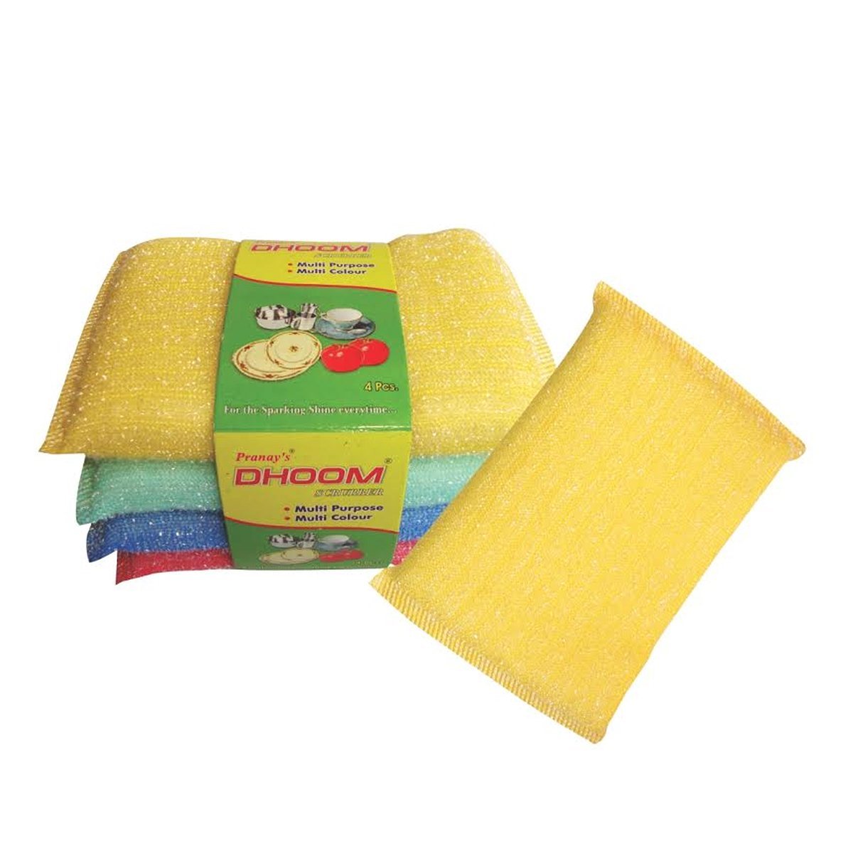 Kitchen Dish Scrubber Application: Utensil Cleaning