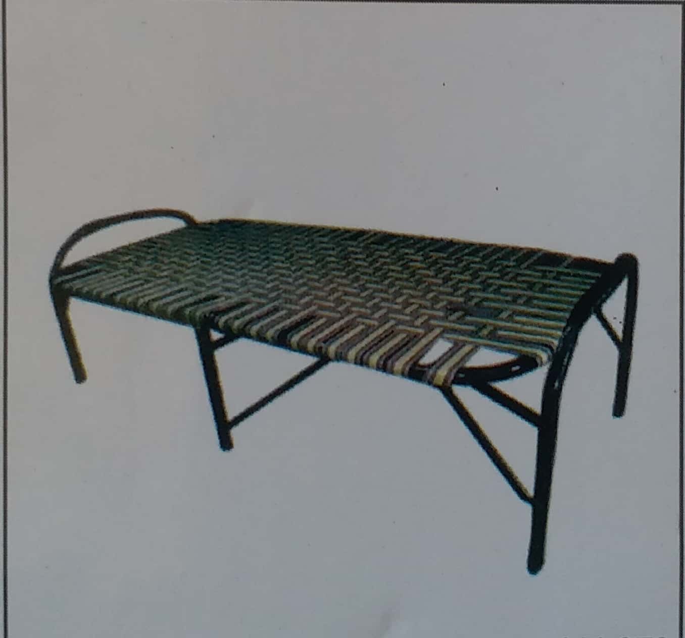 Folding Bed - Heavy-duty Steel Frame, Variable Dimensions | Intricately Crafted Headrest, Space-saving Folding Design, Comfortable Sleep