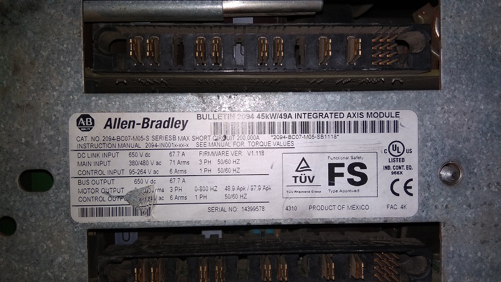 Allen Bradley Servo Drive