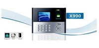 ब्लैक बायोमेट्रिक टाइम अटेंडेंस एक्सेस कंट्रोल X990