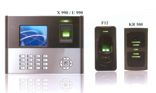 Black Biometric Time Attendance Access Control X990