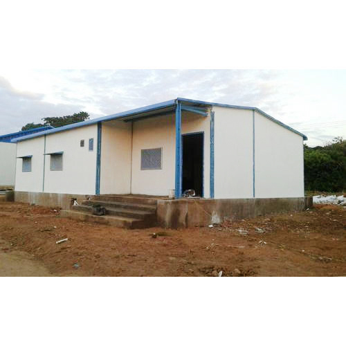 Portable Labor Cabin - Steel, Insulated with PU Foam | Durable, Weather-Resistant, Customizable Accommodation Solutions