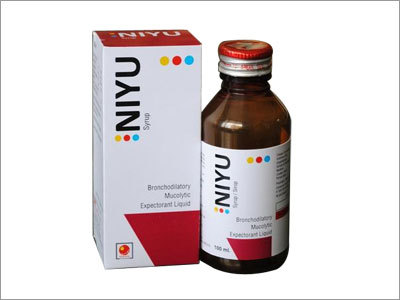 नियु ब्रोंकोडिलेटरी म्यूकोलाइटिक एक्सपेक्टोरेंट लिक्विड