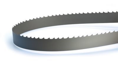 Bimetal Bandsaw Blade - M42 Hardness, Blade Size: 2515-14100 Mm, Silver Color | High Speed Steel, Carbide, Tungsten Cobalt Alloy Material, 10-600 Mm Cutting Capacity