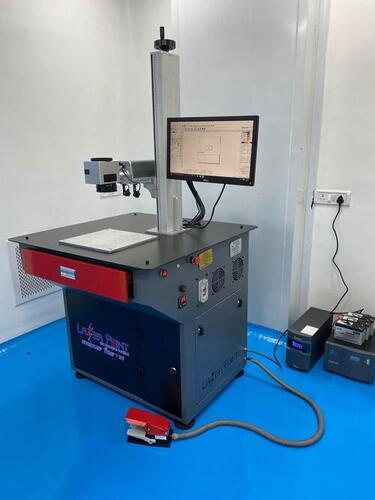 Fiber Laser Marking Machine - 20-60W Power Range, 0.01mm Precision | Air Cooling, 2-Year Warranty, Lightweight 150-200kg