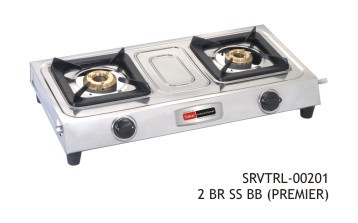 विंटेज एलपीजी स्टोव 201 दो बर्नर एसएस बीबी (प्रीमियर)