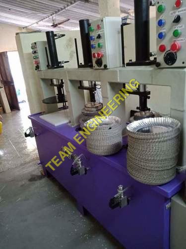 Hydraulic Double Die Paper Plate Making Machine