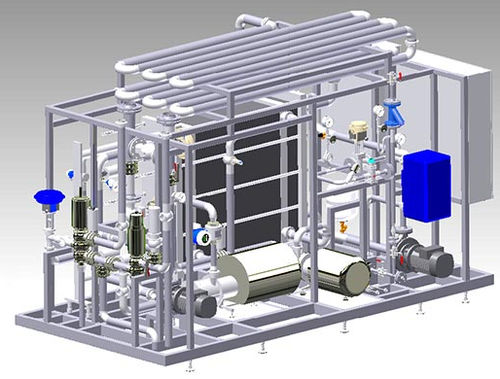 स्किड आधारित पाश्चराइजेशन प्लांट