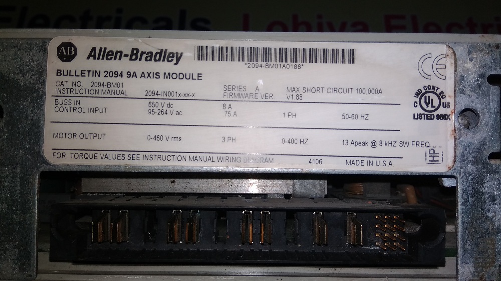 Allen Bradley Servo Drive