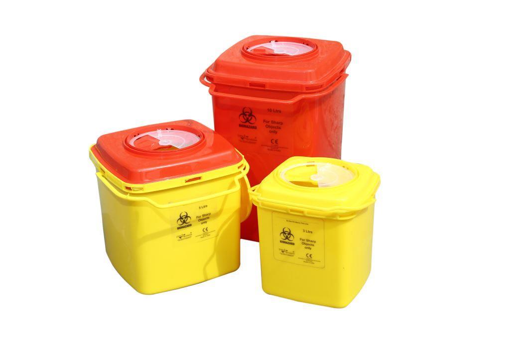 Sharps Disposal Container Application: Hospital