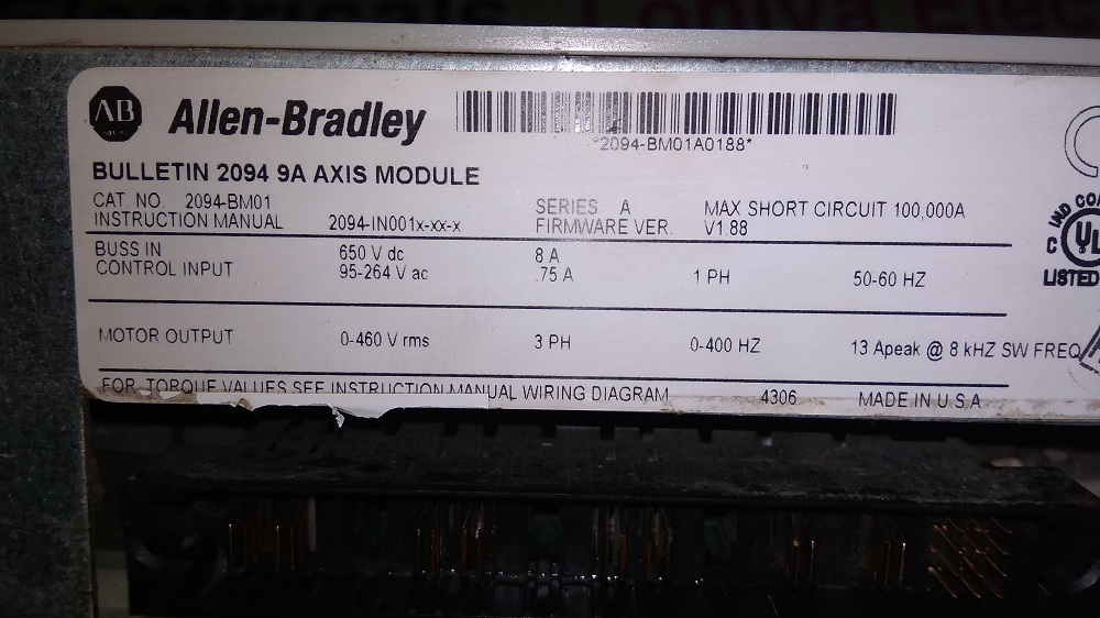 Allen Bradley Servo Drive