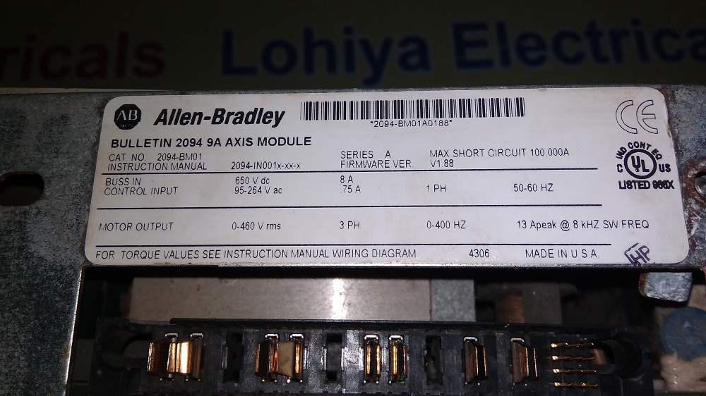 Premium Electric Allen Bradley Servo Drive