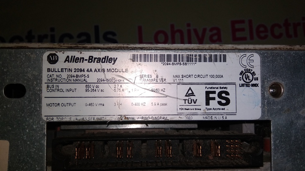 Allen Bradley Servo Drive