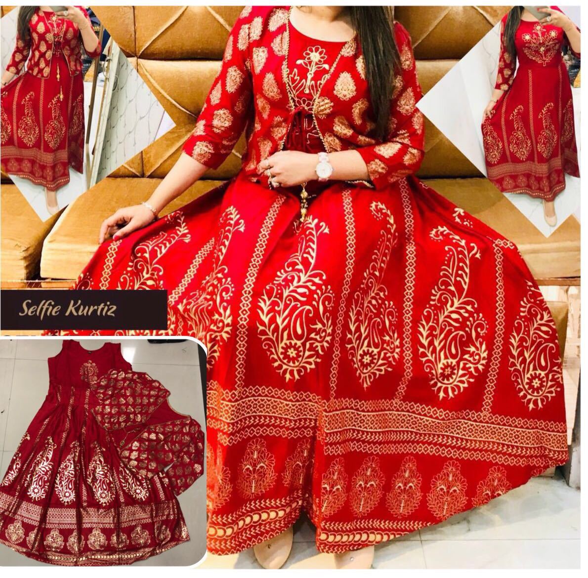 Print Reyon Kurti