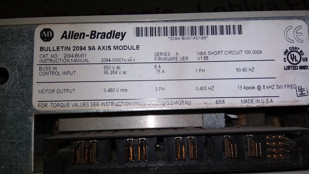 Allen Bradley Servo Drive