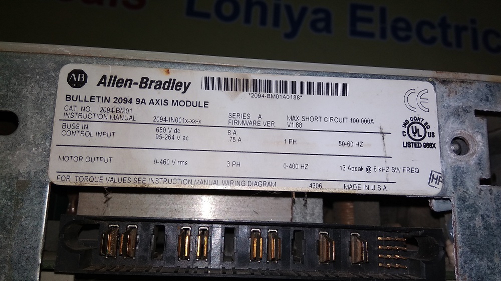 Allen Bradley Servo Drive