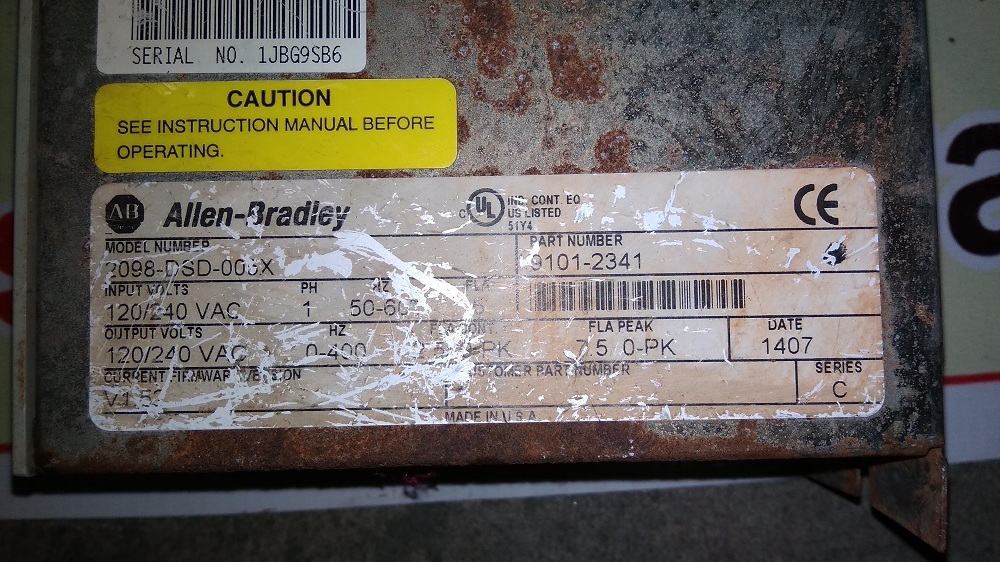 Allen Bradley Servo Drive