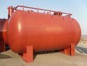 MS Tank - Durable Steel, 500 Gallon Capacity, Matte Blue Finish | Ideal for Water Storage and Industrial Use