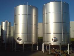 Stainless Steel Storage Tank - 5000 Liters Capacity, Polished Surface, SS 316 Material | Ideal for Chemical Storage and Processing, ASME & FDA Standards