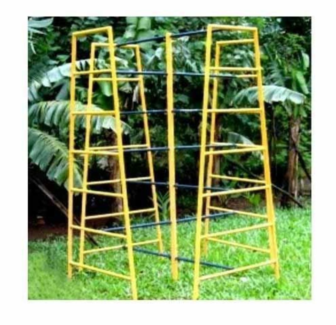 Garden Gazebo - Frp Pyramid Structure | Waterproof Brown Color Coated Finish