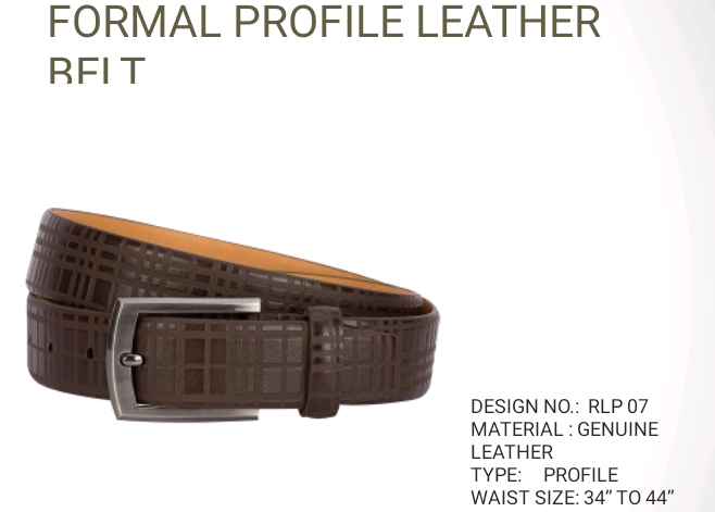 Formal Leather Belts