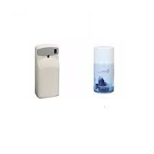 Aerosol Fragrance - Plastic, 8.5 x 4.5 x 3.5 inches , 12 oz Capacity, Adjustable Spray Frequency, Wide Spray Pattern, Battery-Powered, Adjustable Scent Intensity